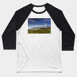 Mull of Galloway Lighthouse and Walled Garden Photograph Dumfries and Galloway Baseball T-Shirt